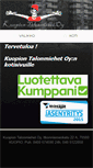 Mobile Screenshot of kuopiontalonmiehet.fi